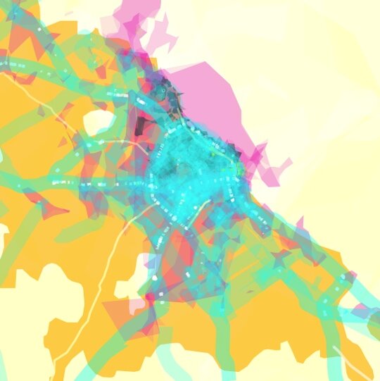 BuenosAires PrettyMaps Buenos Aires