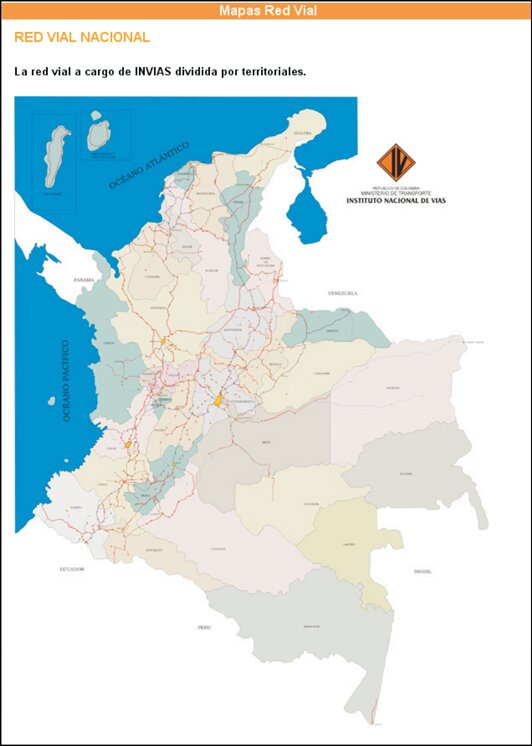 MapaVial:Colombia MapaVial:Colombia
